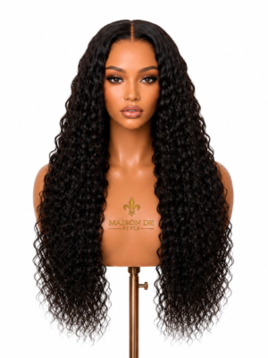natural black loose wave hd lace wig – 26 inches