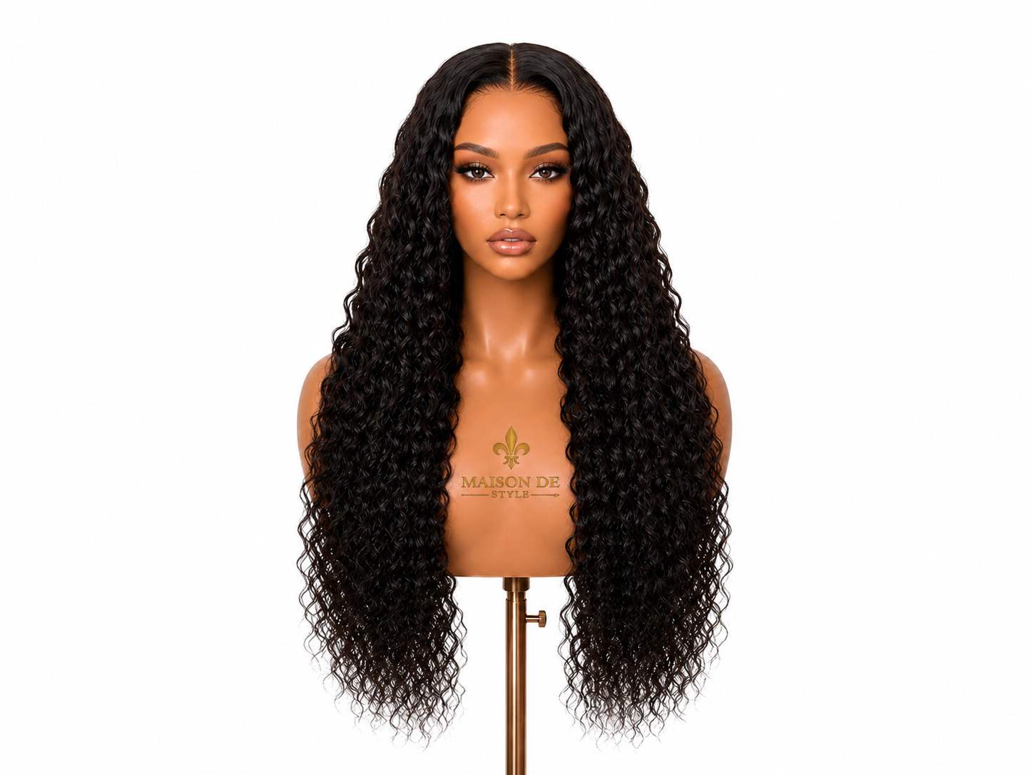natural black loose wave hd lace wig – 26 inches