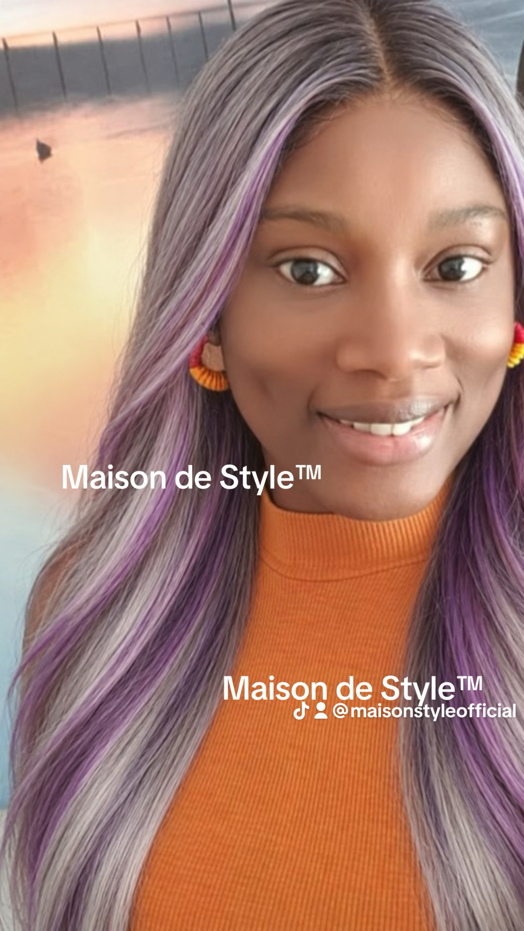 Silver Amethyst™ HD Lace Luxury Straight Human Hair Wig - Image 3